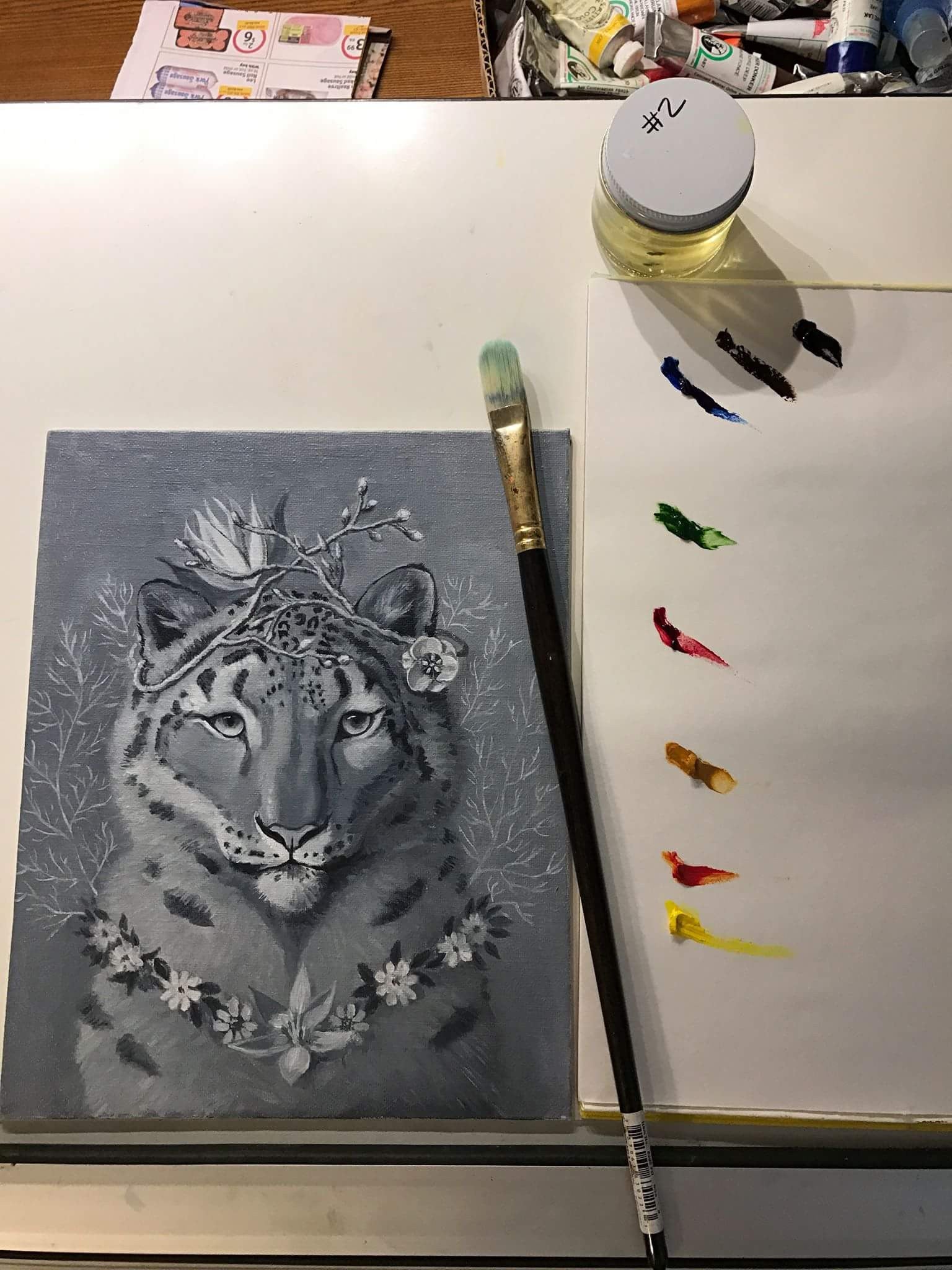 Grisaille to Color