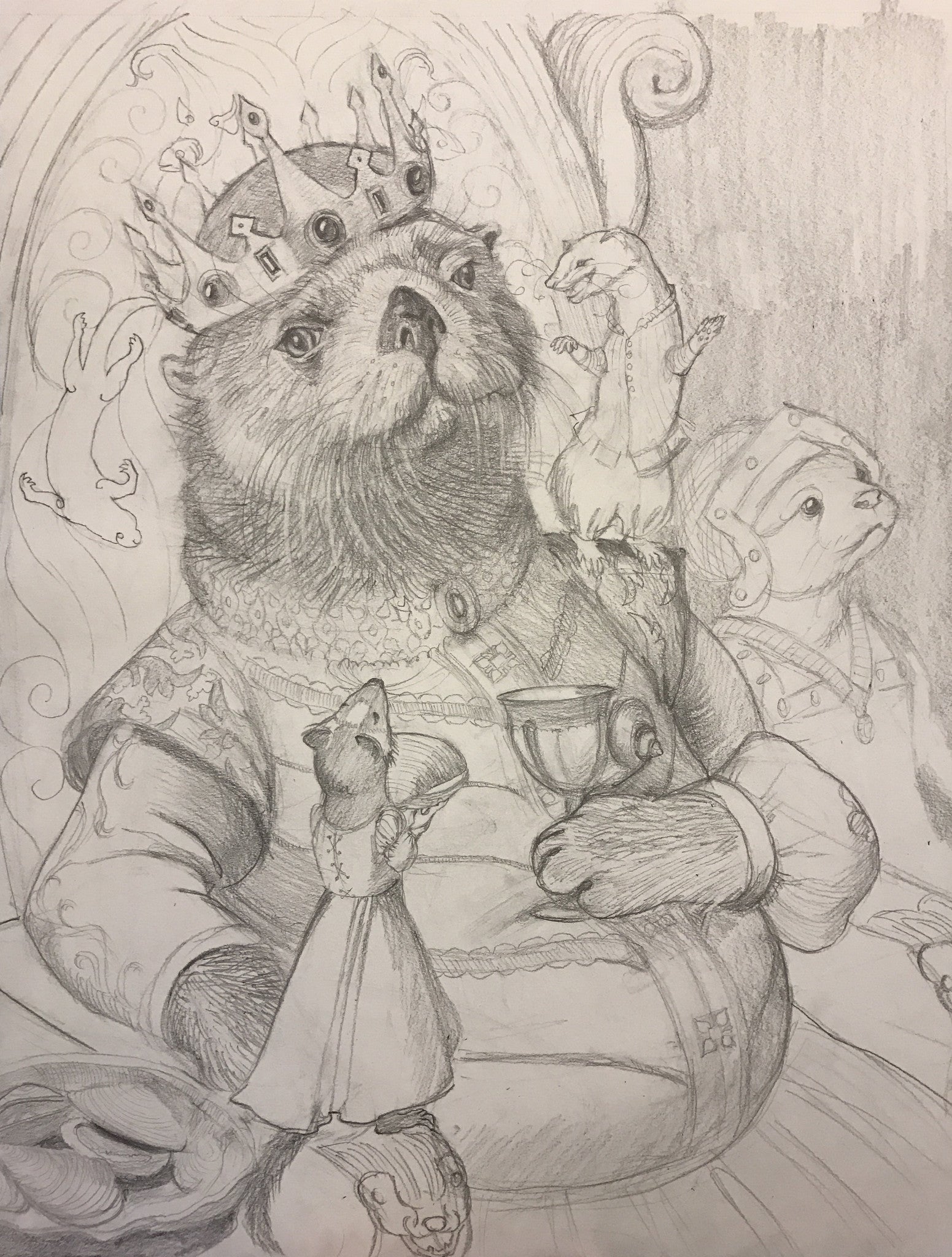 King of the Mustelidae - Process