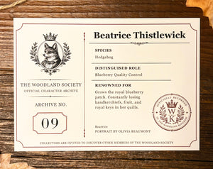 Beatrice Thistlewick - Hedgehog
