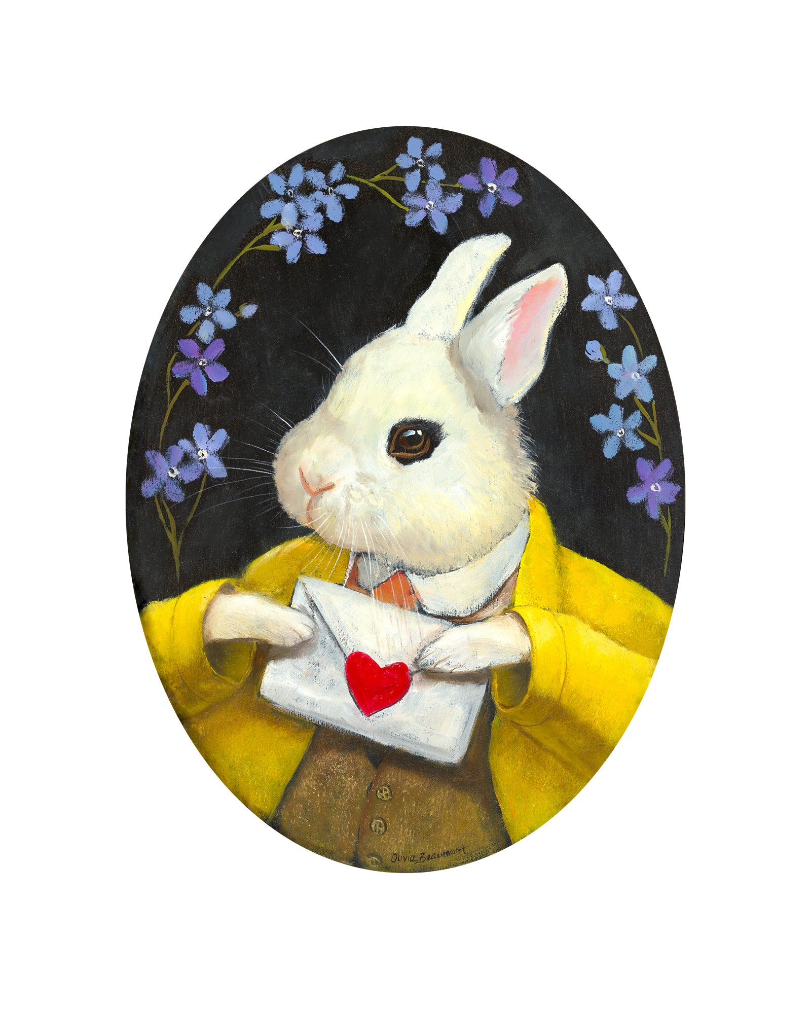 Bunny Art prints - Bowie: Forget Me Not