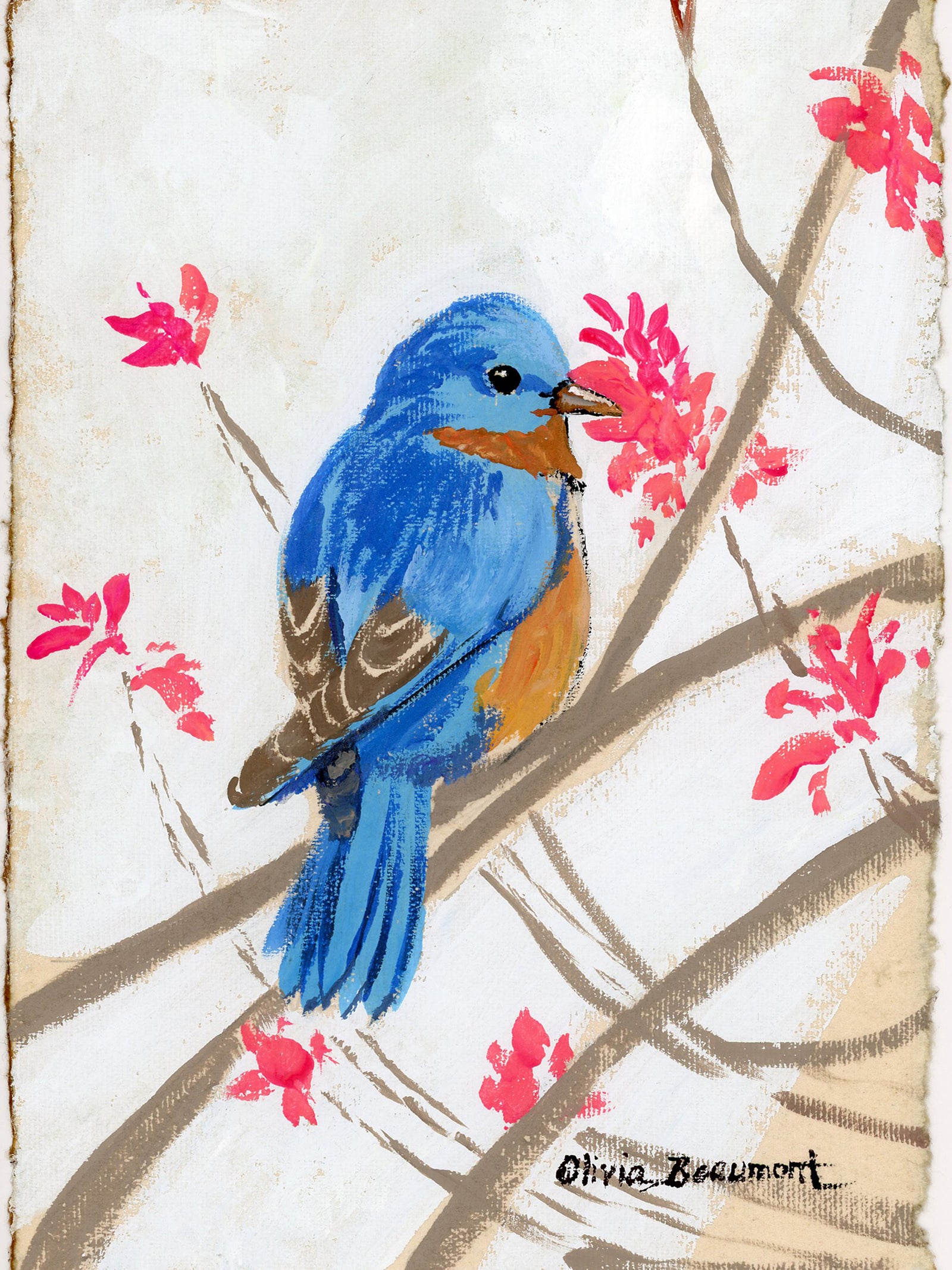 Happy Day - bird print