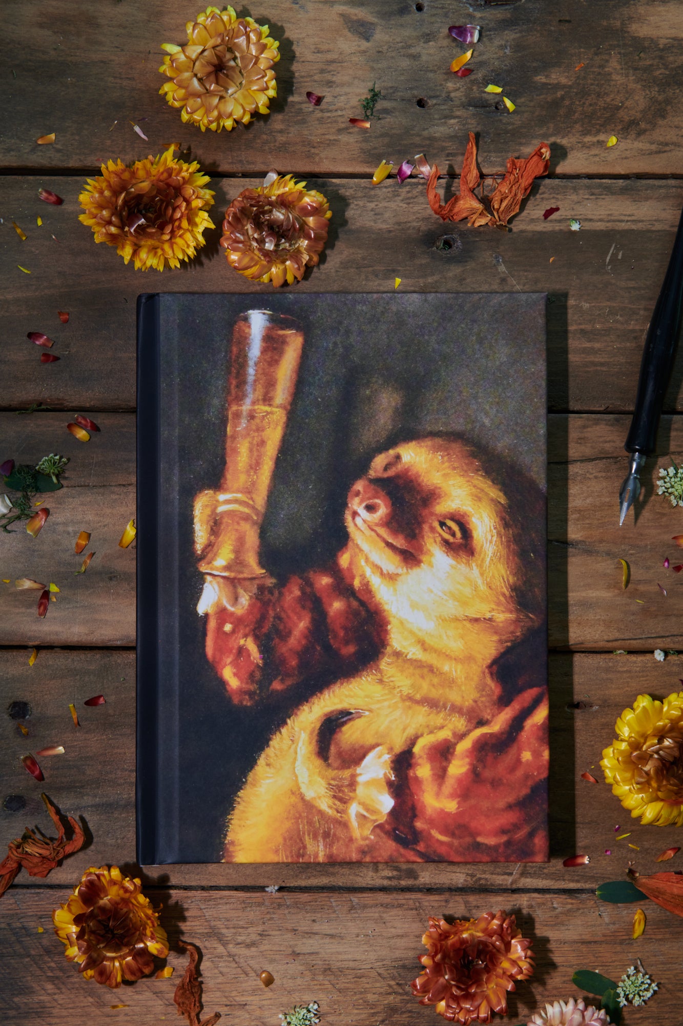 Hardcover Journal Matte - Naming the Brew (sloth)