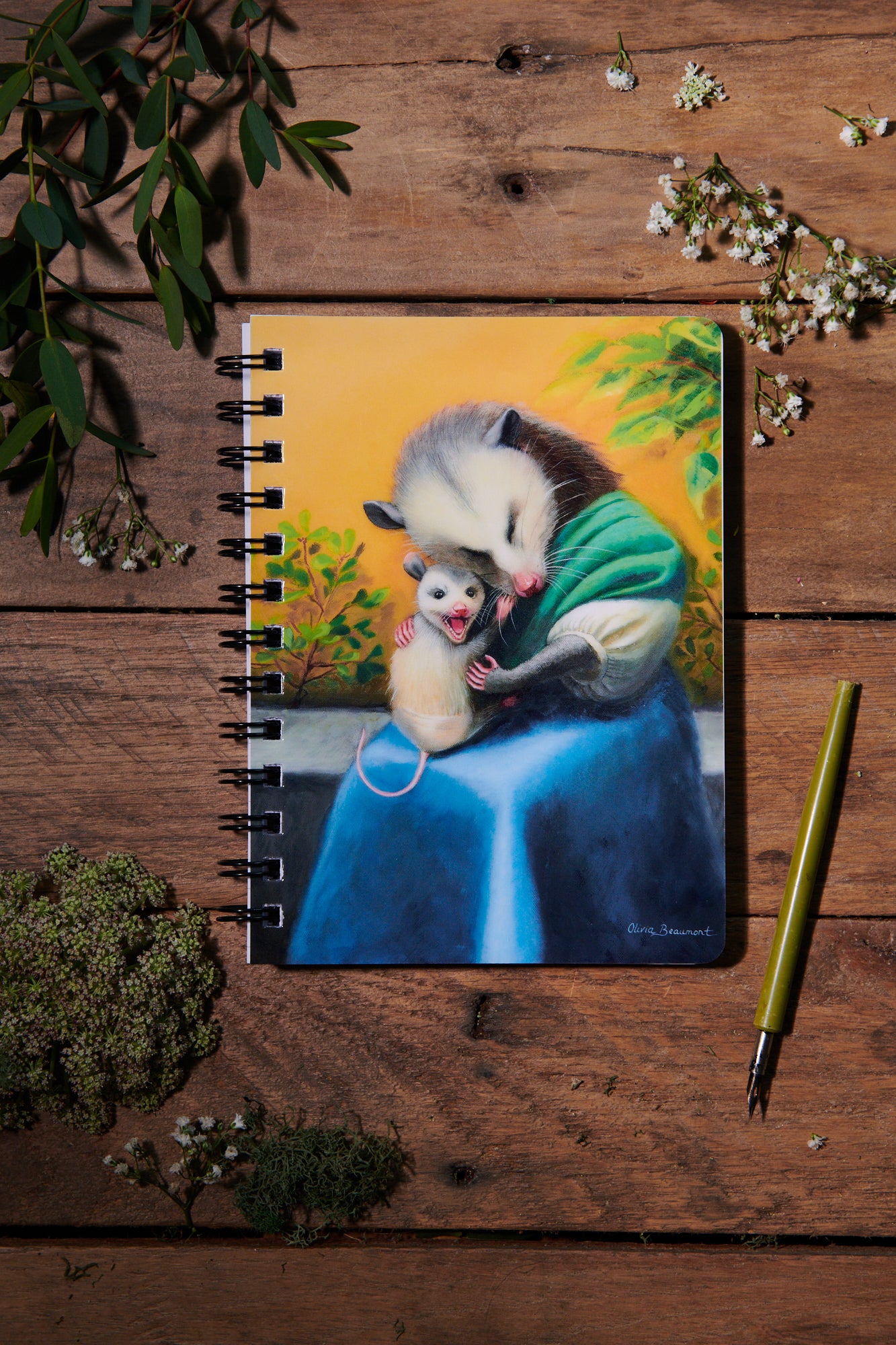 Spiral Bound Journal - Madonna and Child