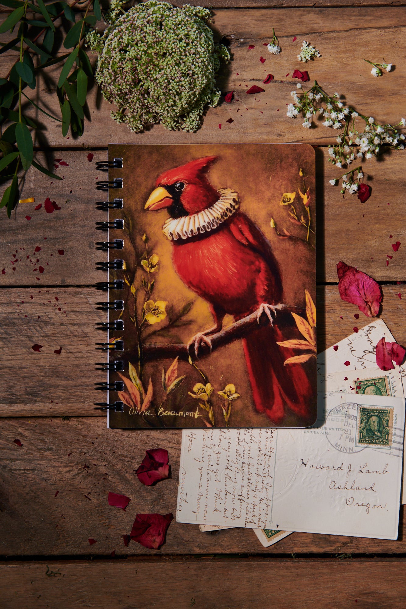 Spiral Bound Journal - Noble Bunting