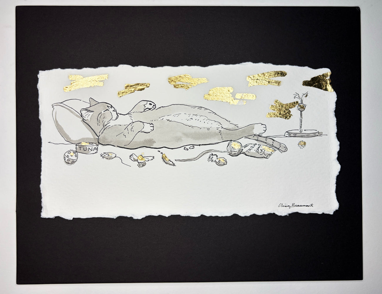 Perfect Day- original ink drawing