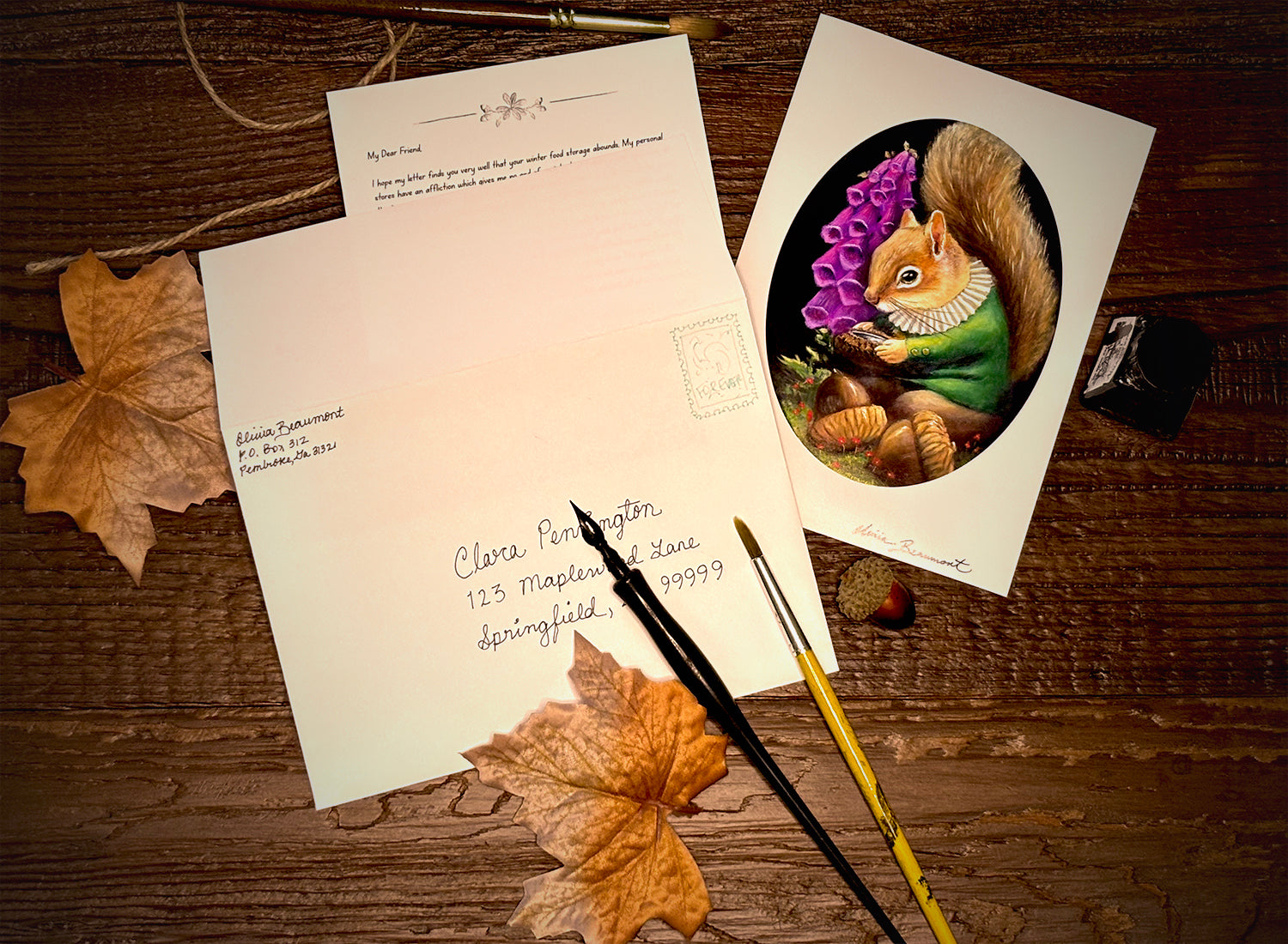 Whimsical Snail Mail Club: Letters from Extraordinary Animals