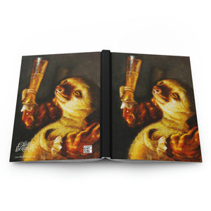 Hardcover Journal Matte - Naming the Brew (sloth)