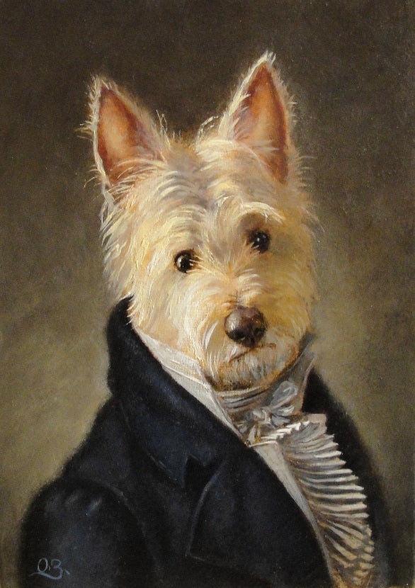 Mr. Darcy - westie prints