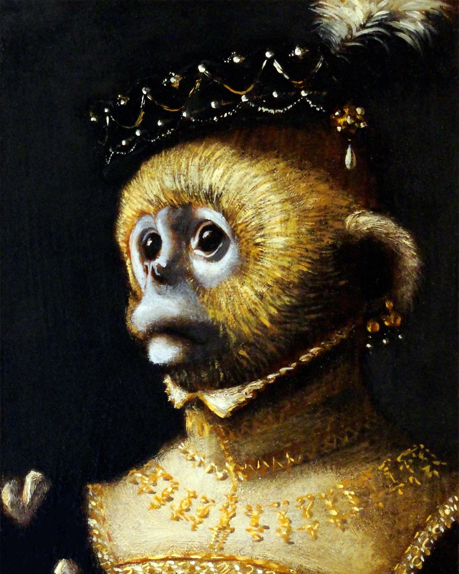 Adelaide - golden monkey prints