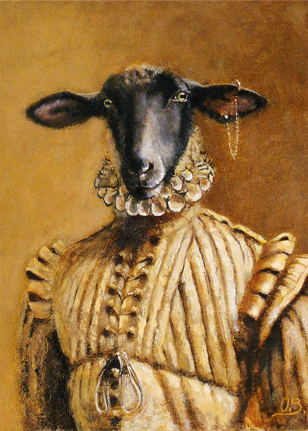 Aert de Gelder - sheep prints