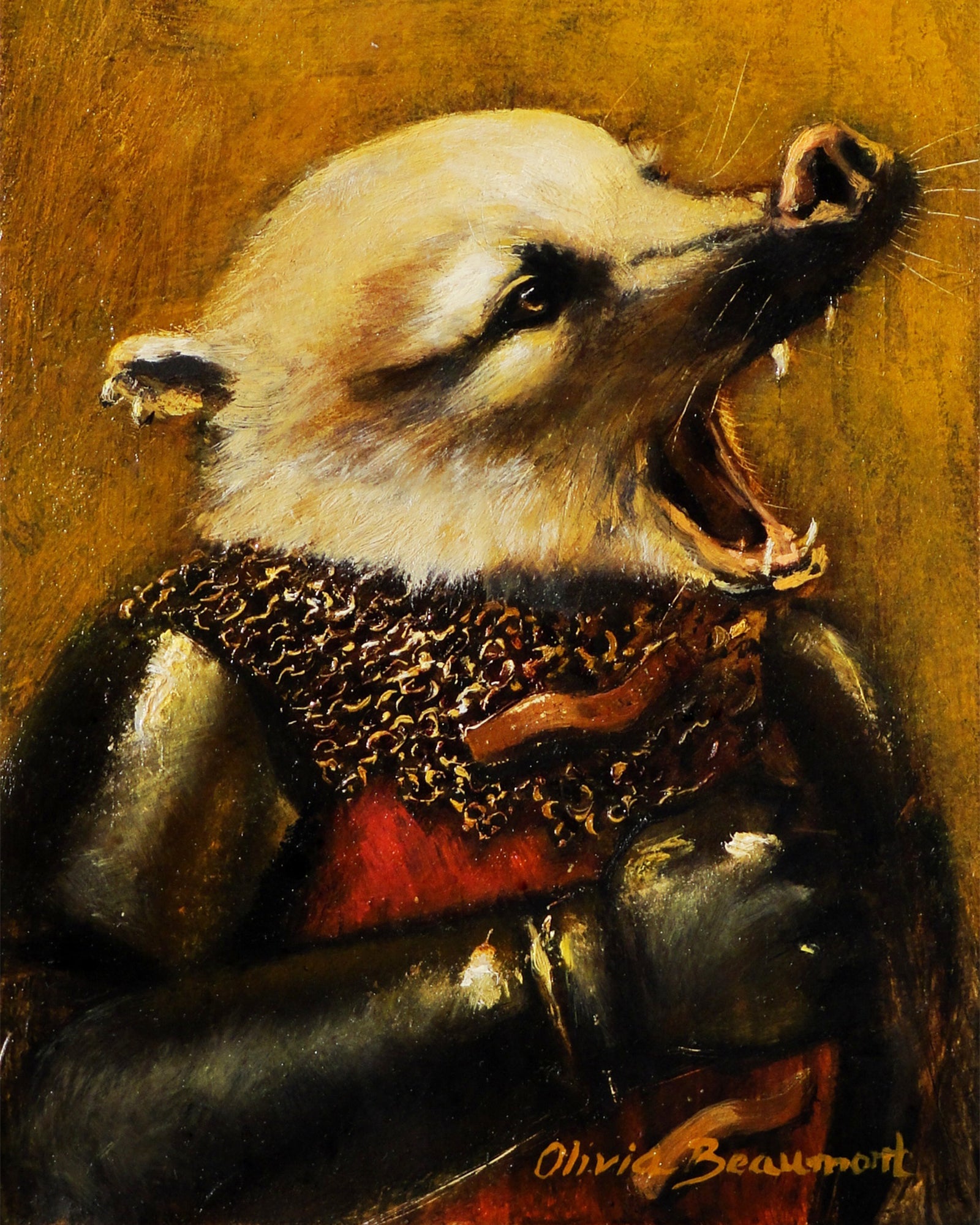 Battle Cry - coatimundi prints