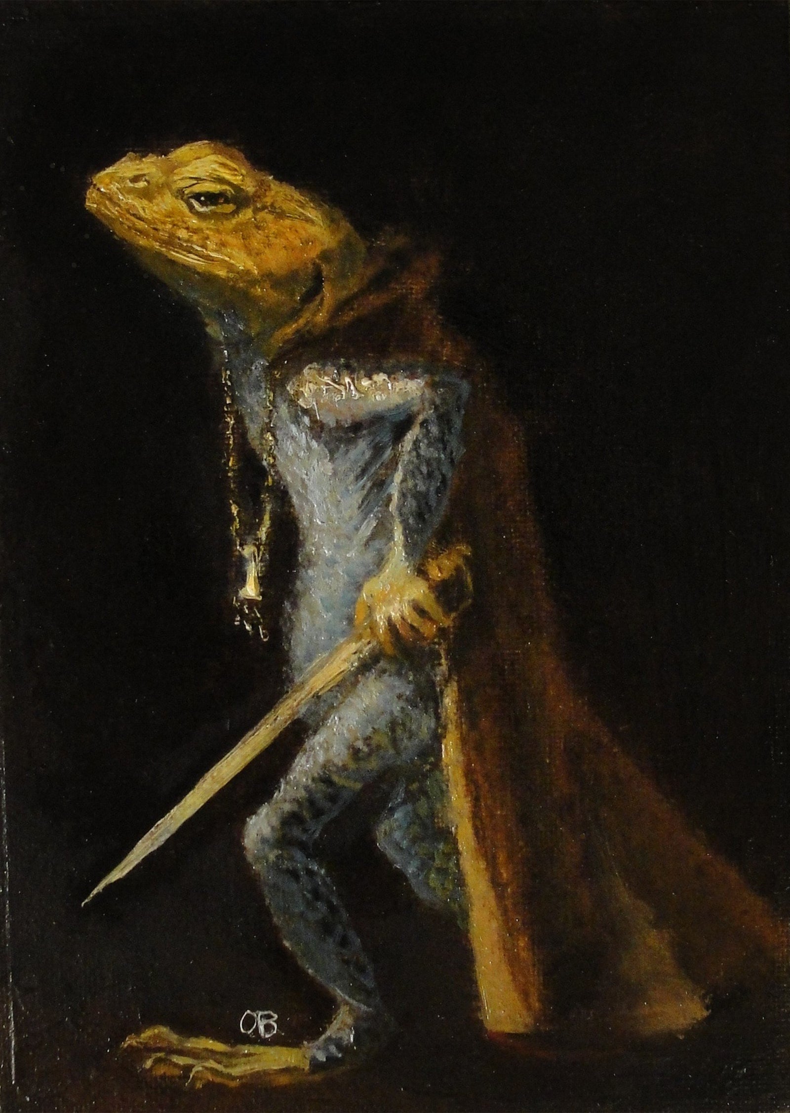 Cavalier - lizard print