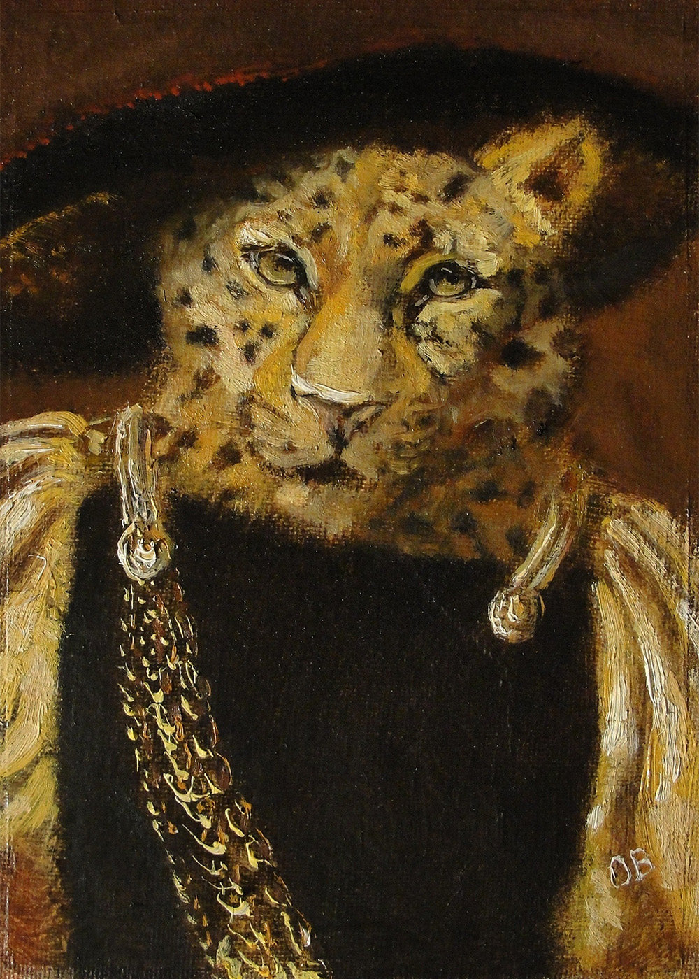 Chain of Alexander - leopard print