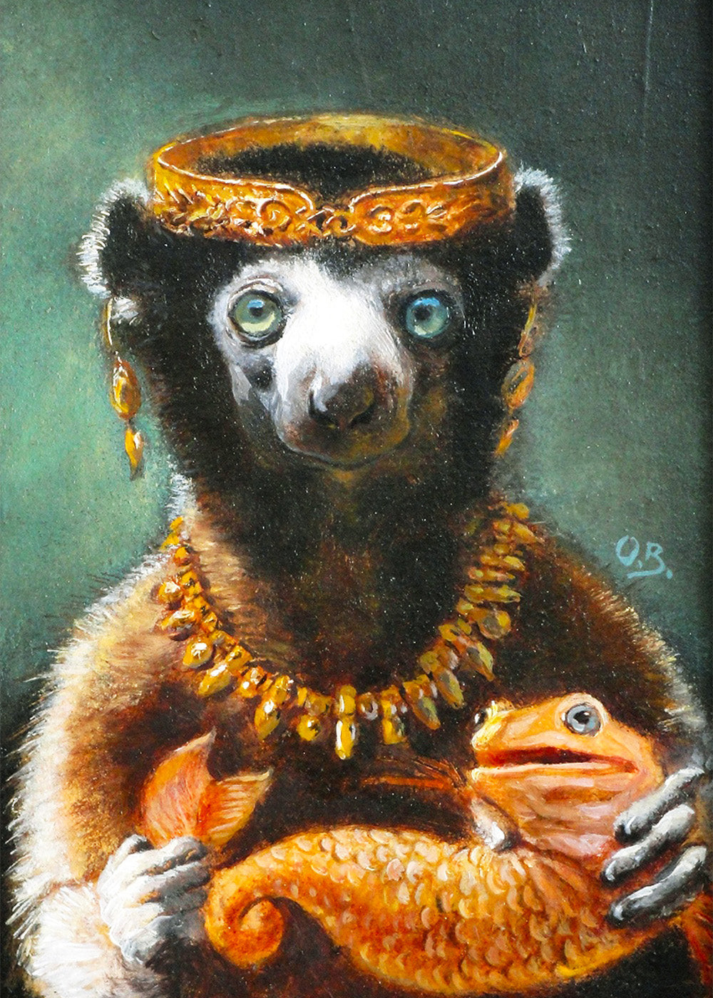 Danae - lemur prints