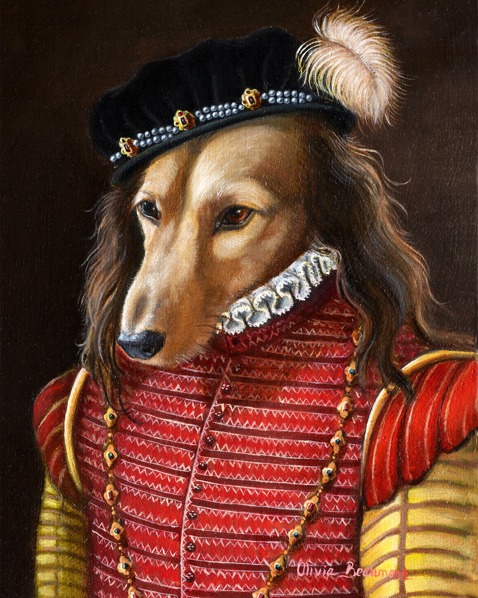 Lord Darcy - dachschund prints