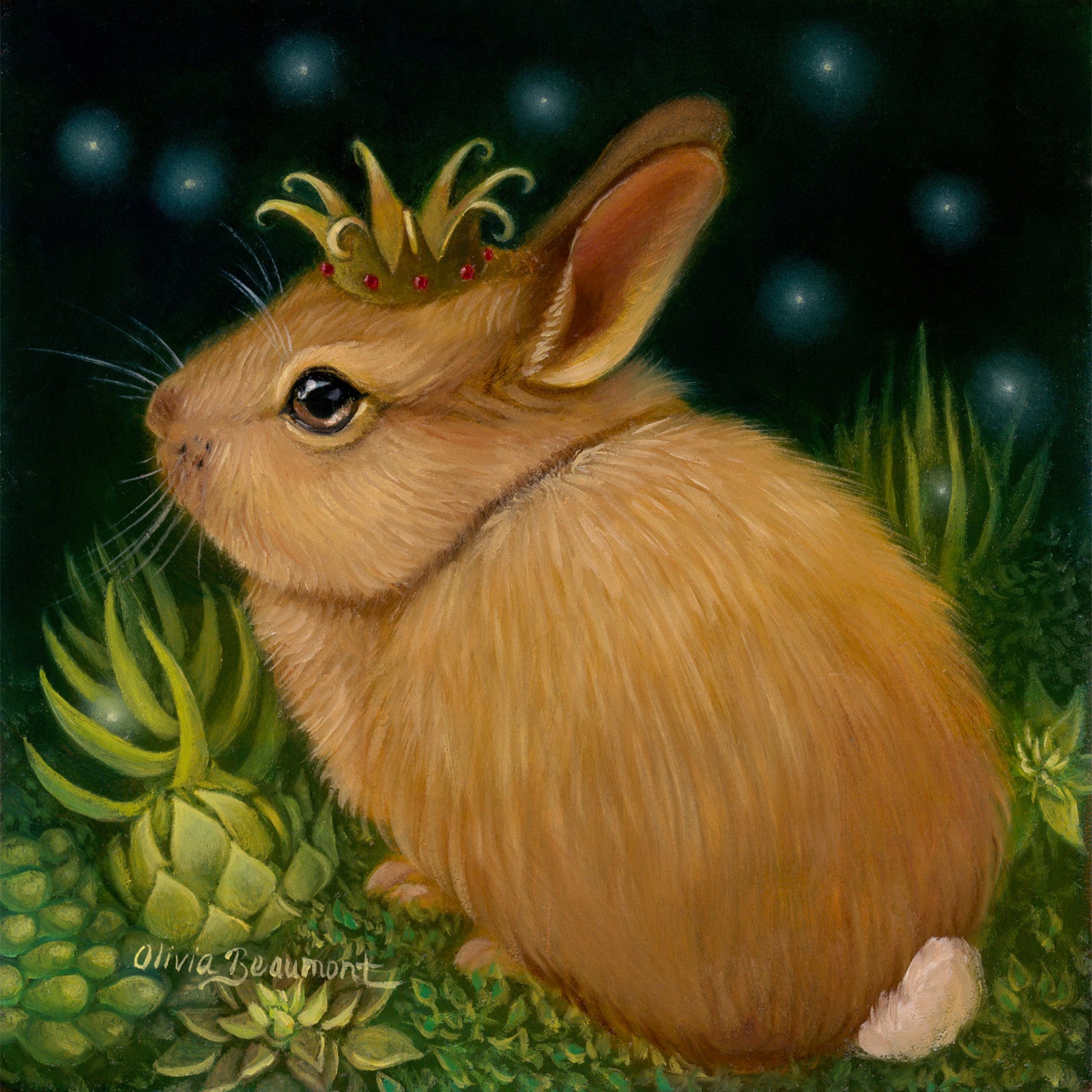 Evaine - rabbit prints