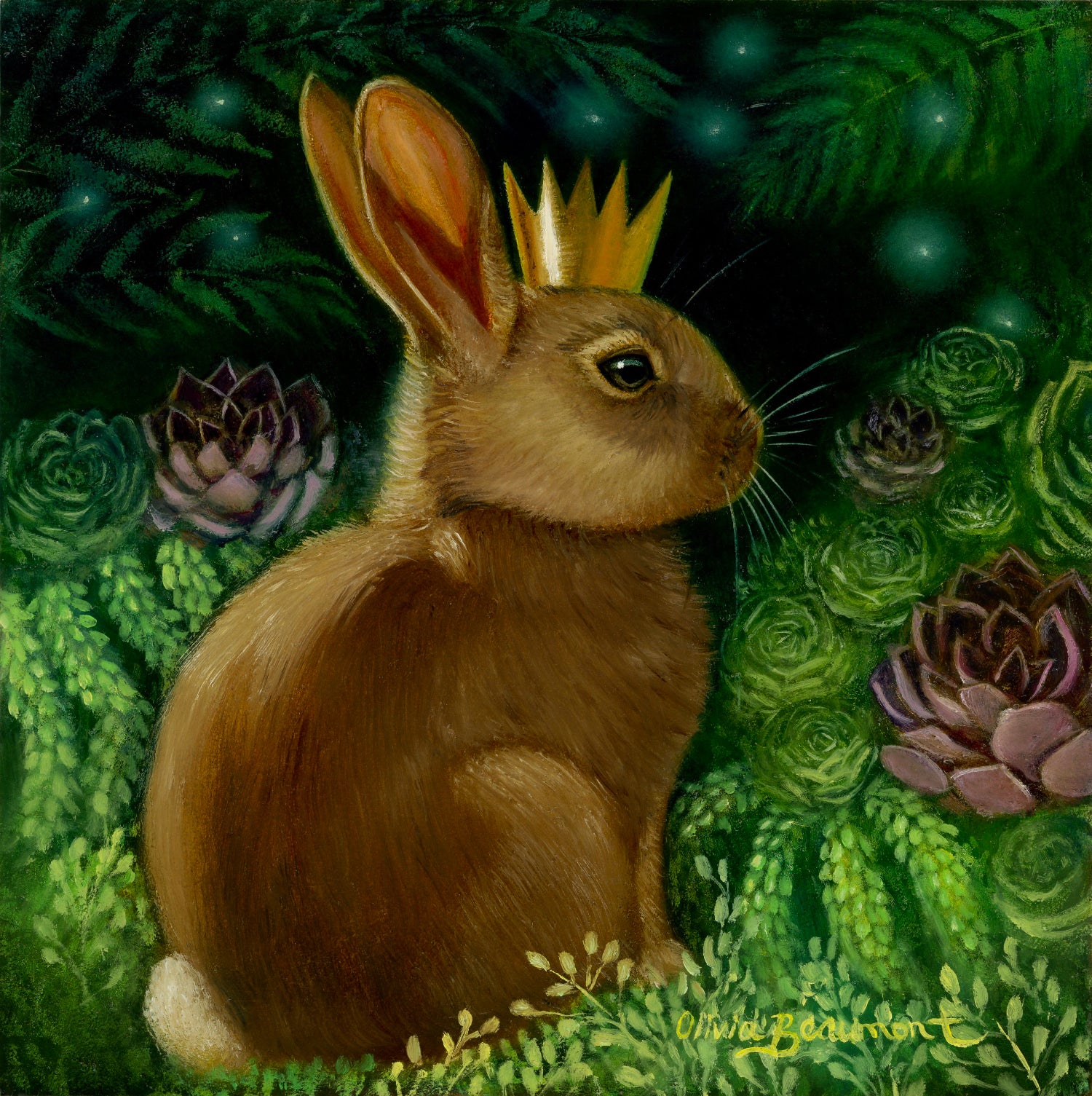 Gwendolen - rabbit prints