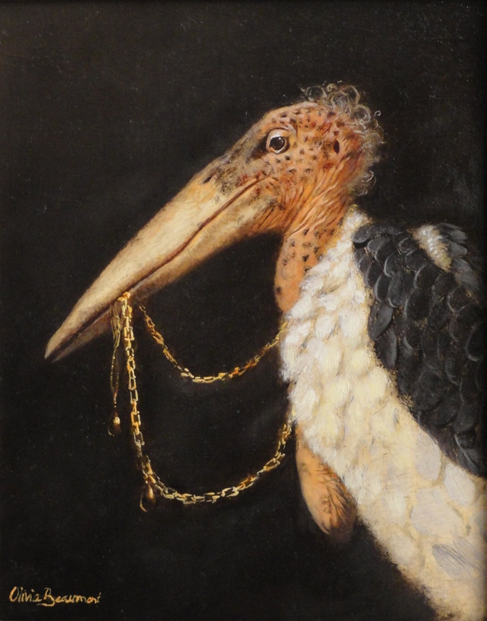 Harbinger - maribou stork