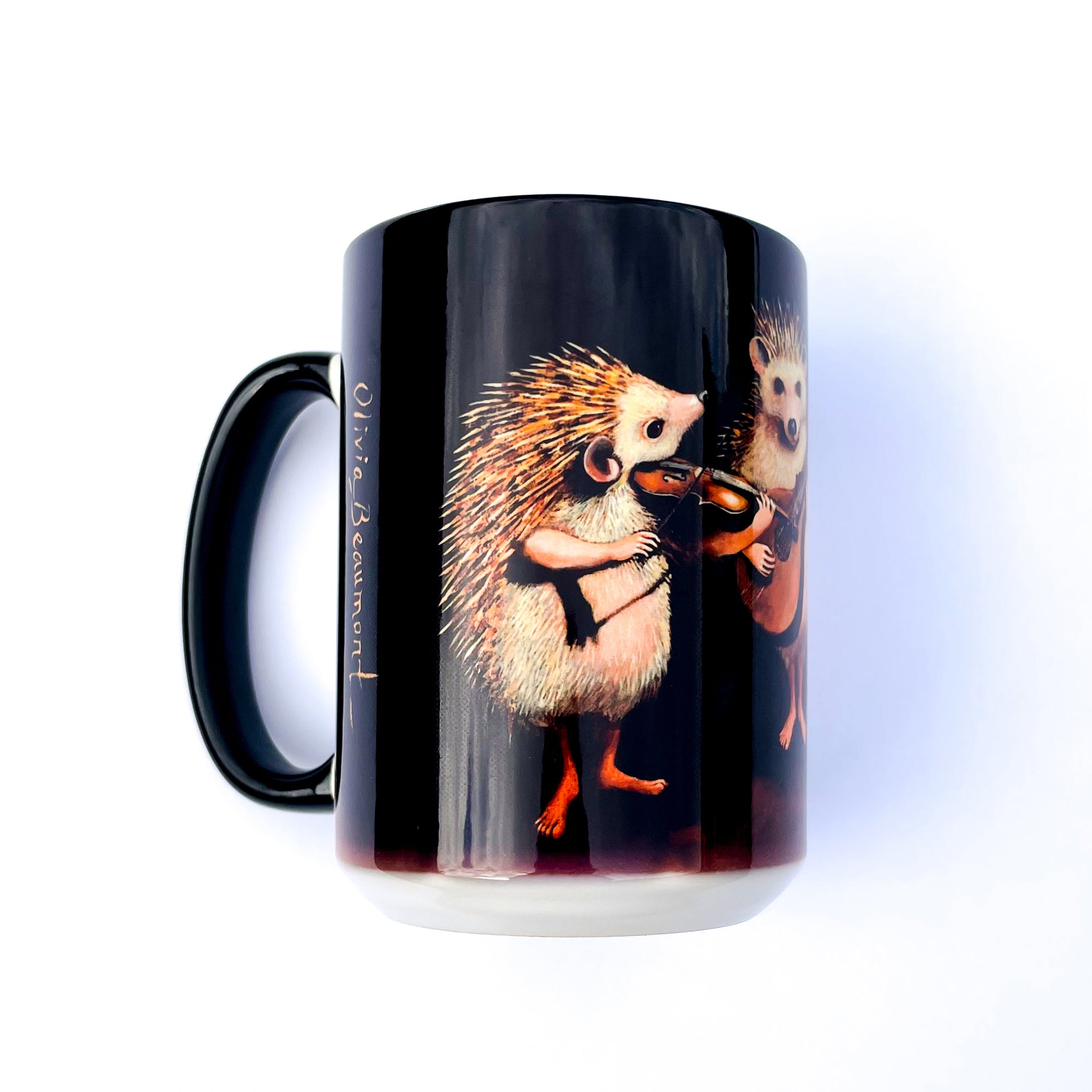 Hedgehogs “The Hoggens Brothers” 15 oz Ceramic Mug