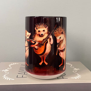 Hedgehogs “The Hoggens Brothers” 15 oz Ceramic Mug