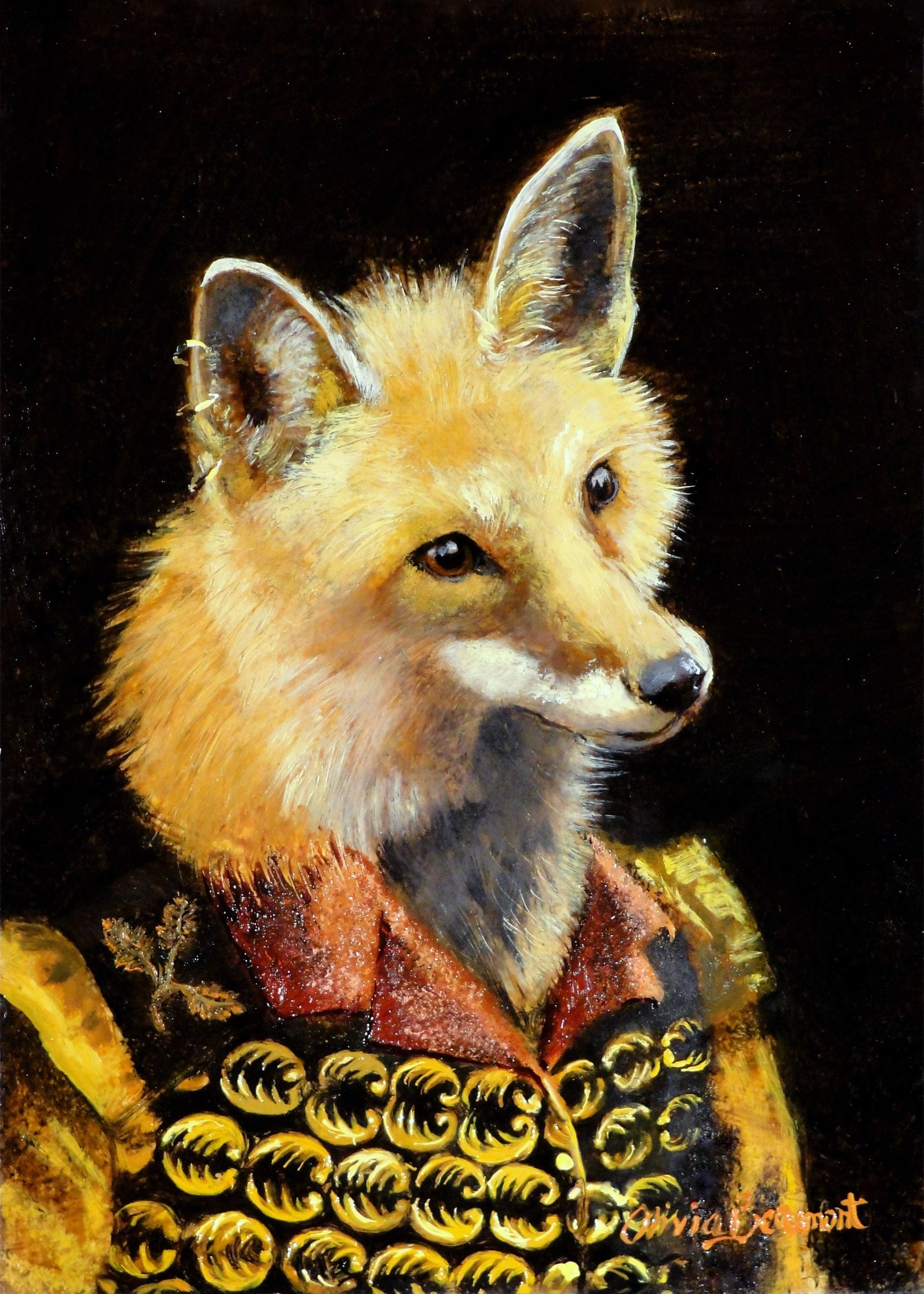 Horatio of the Oak Leaves - fox prints