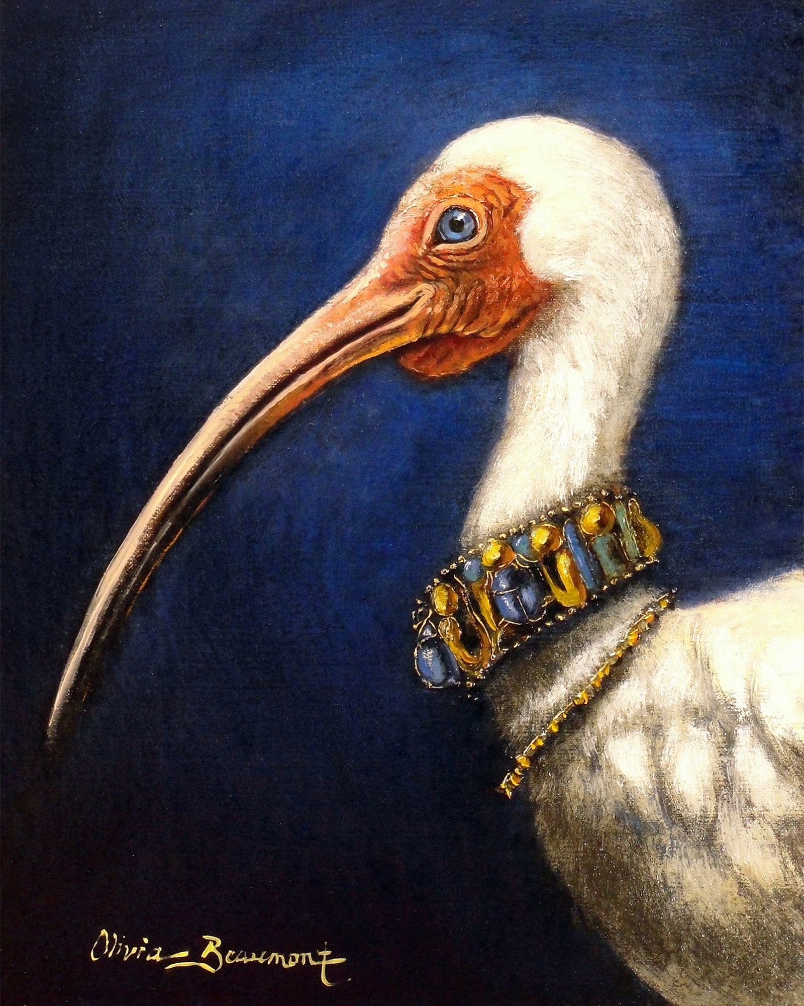 Ibis Azul - ibis print