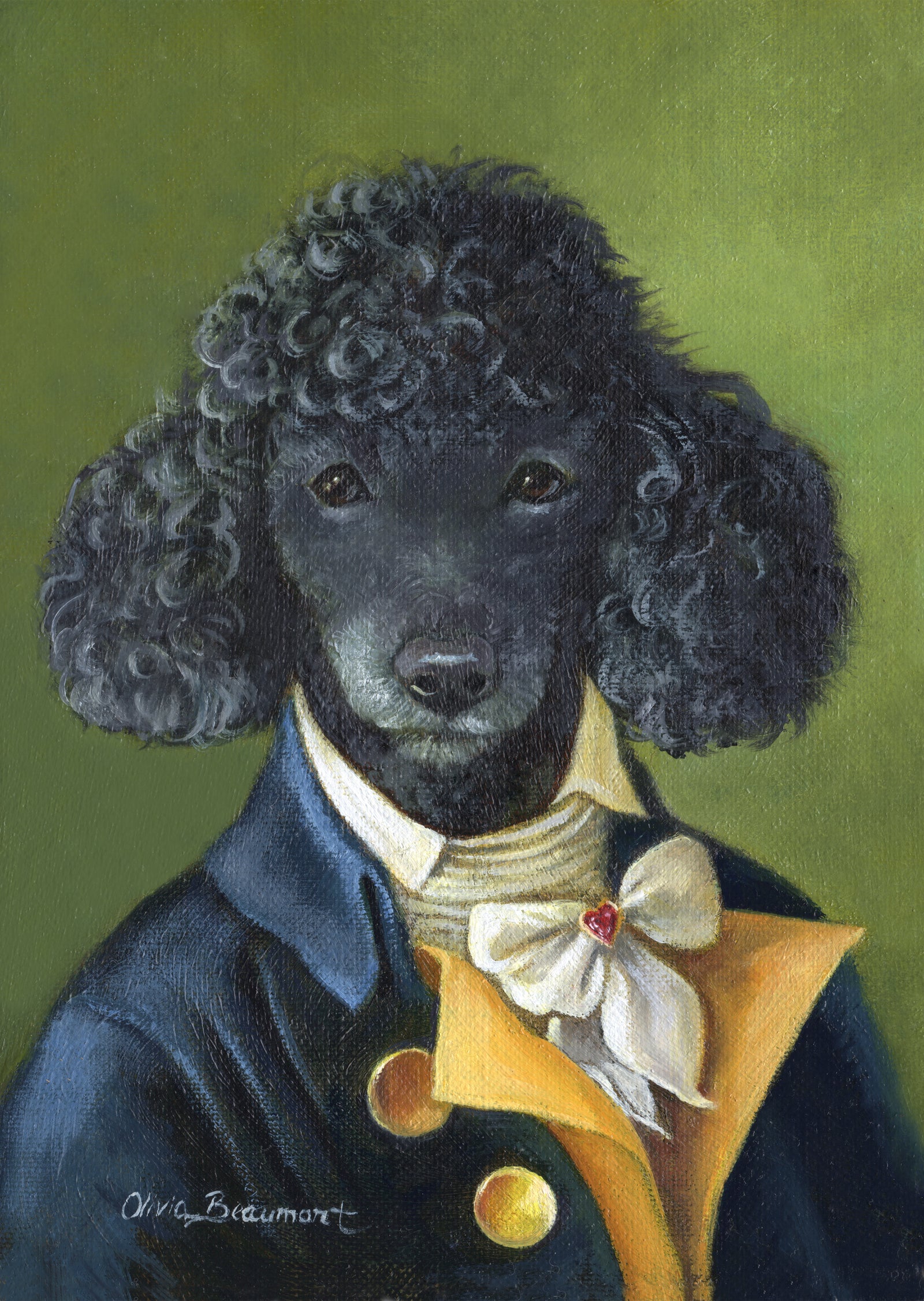 Jeane Piere - poodle prints