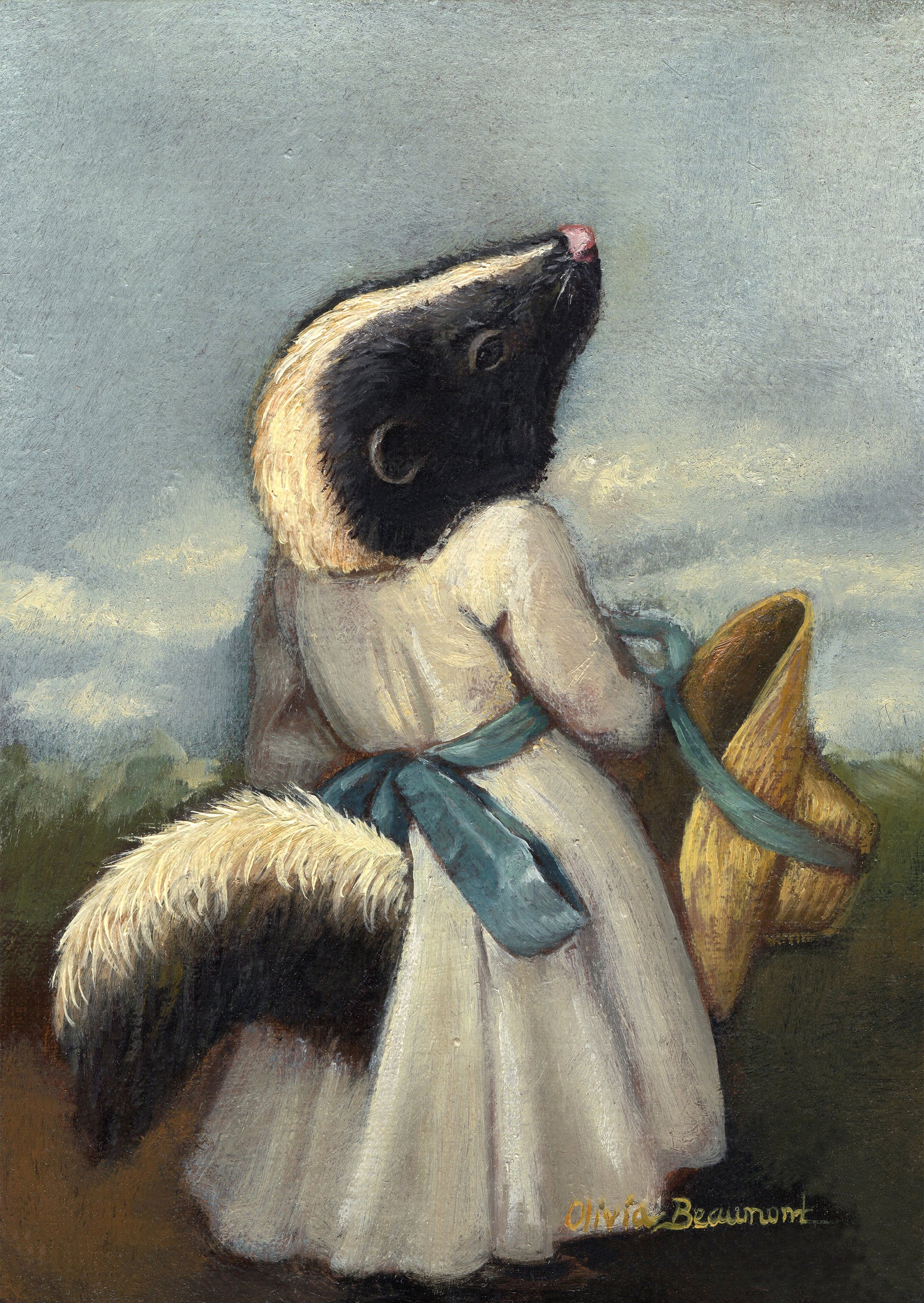 Jessamine - skunk print