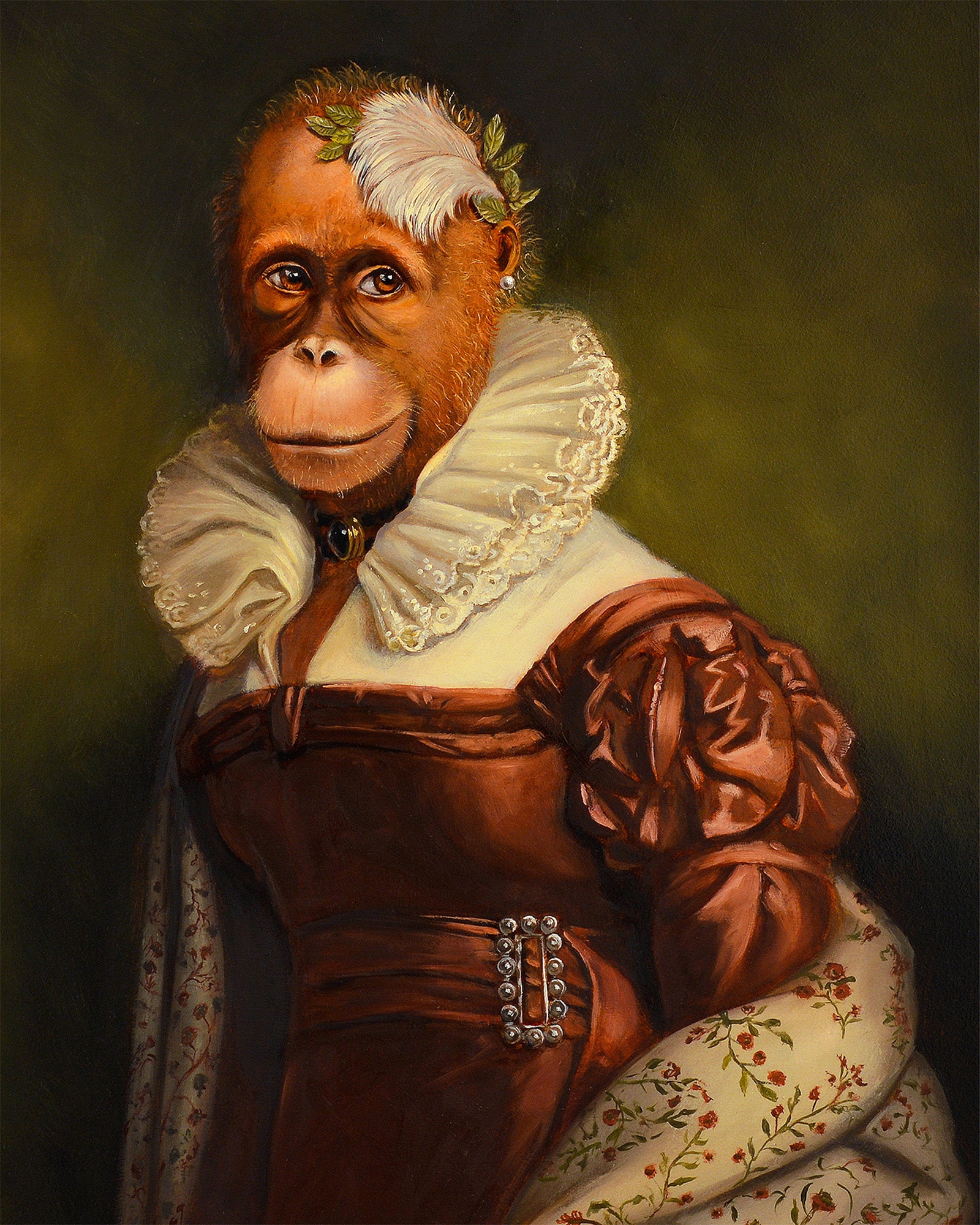 Josephine - orangutan prints