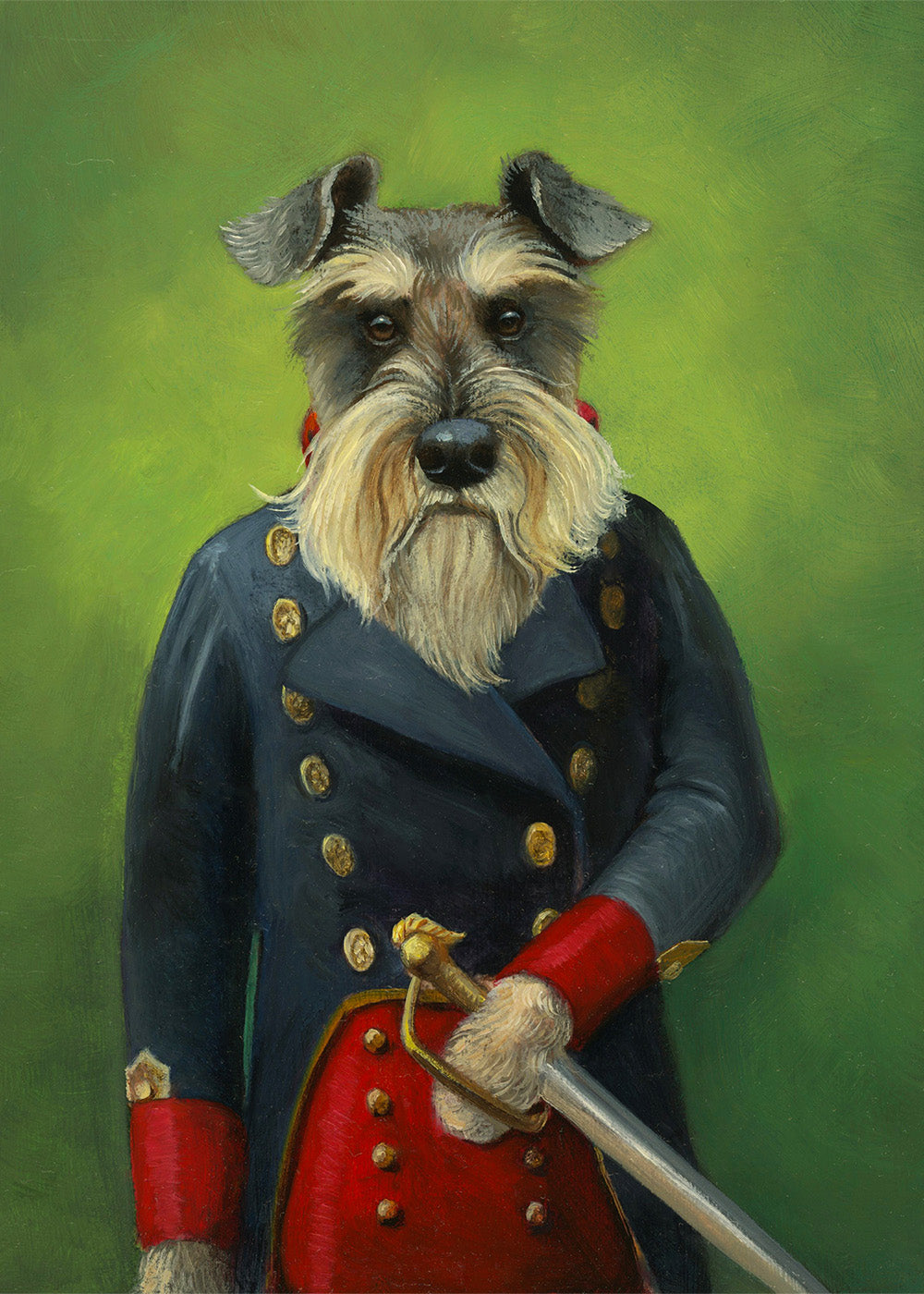 King Leonidas - dog print