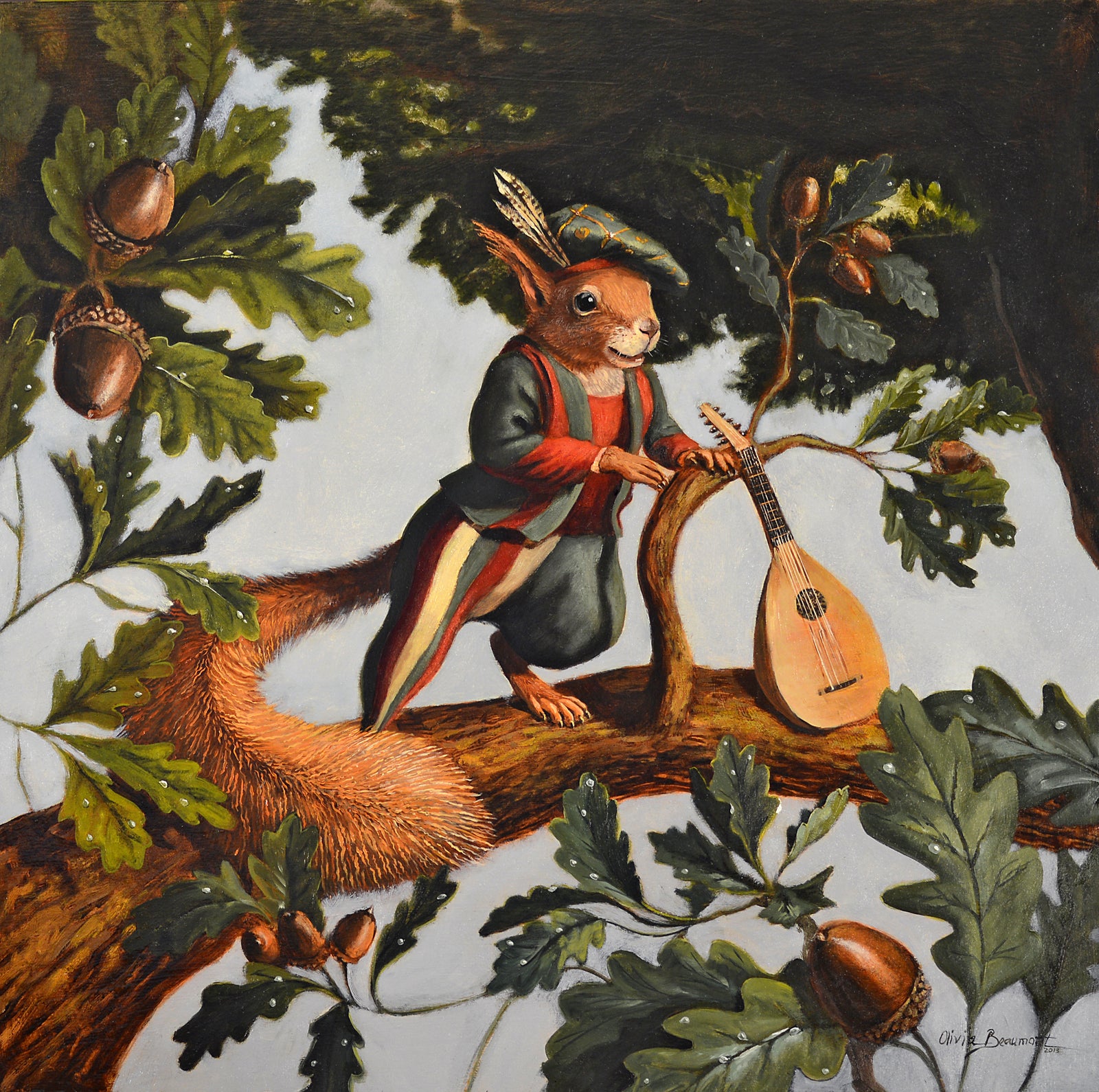 Minstrel - squirrel prints