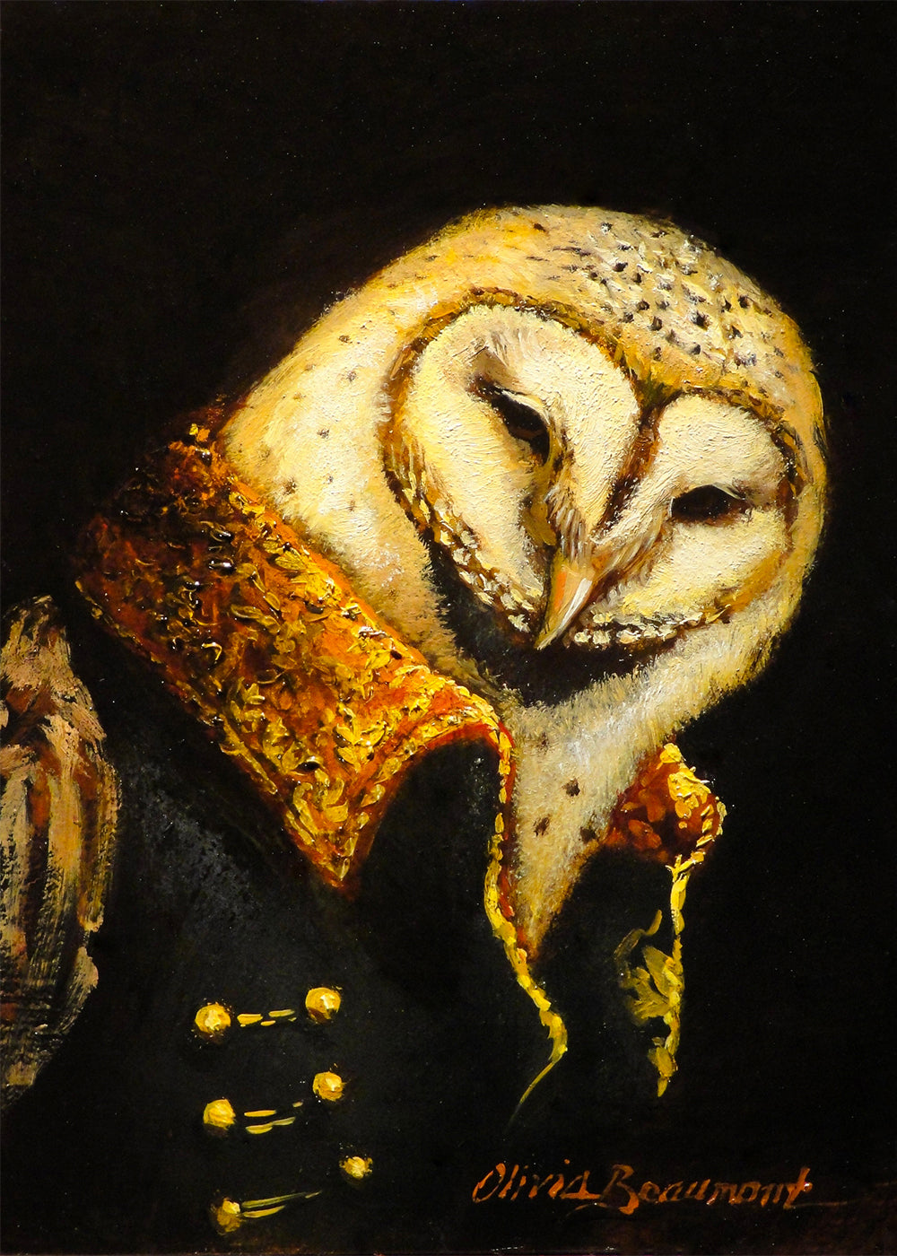 Night Sentry - owl prints