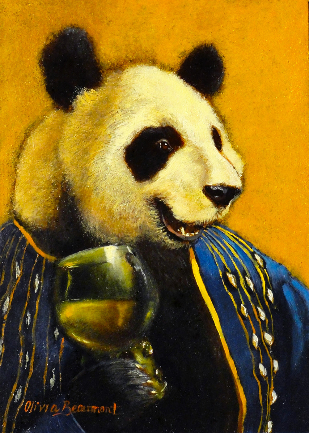 October Ale - panda print