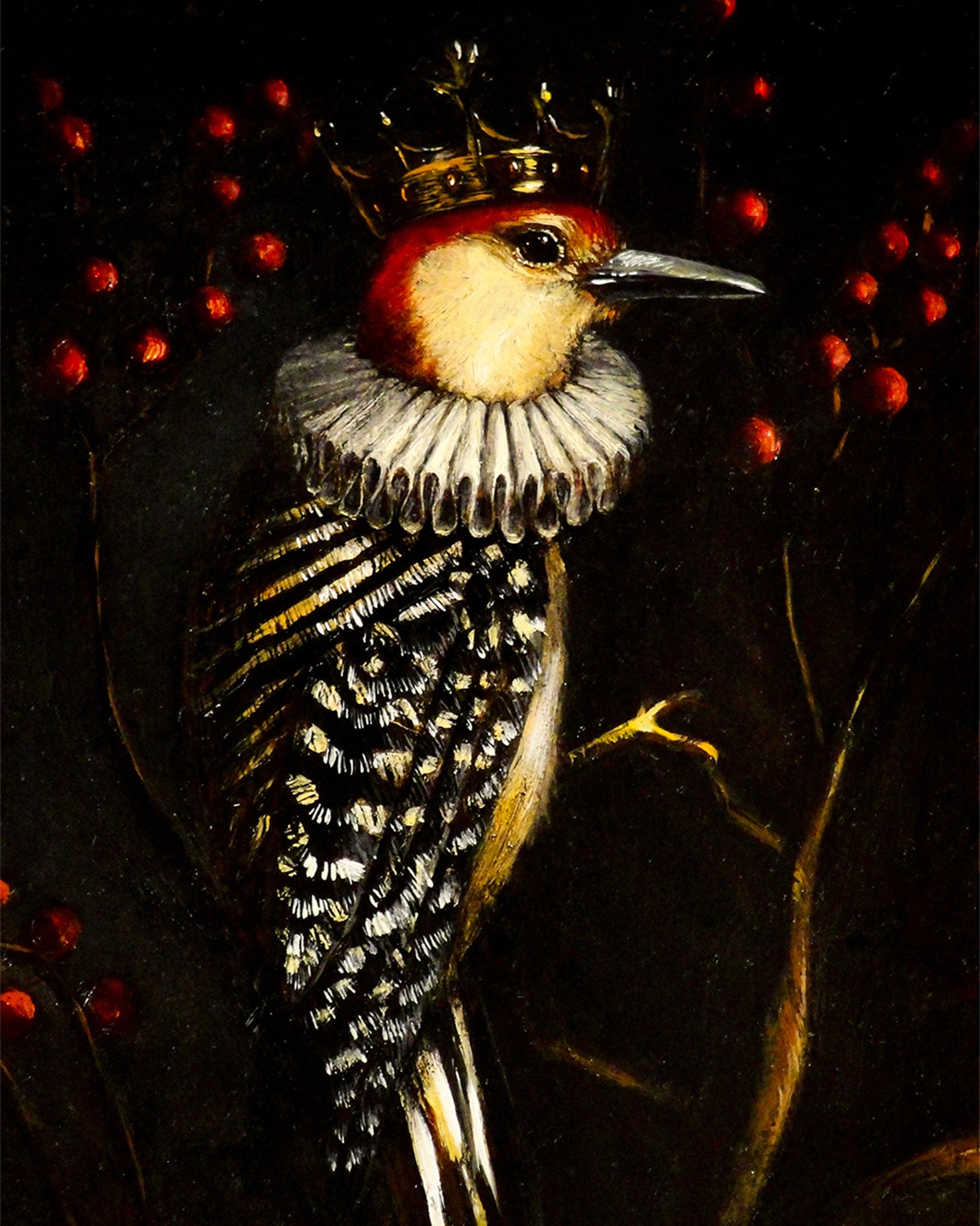 Ruby Emperor - Woodpecker Prints