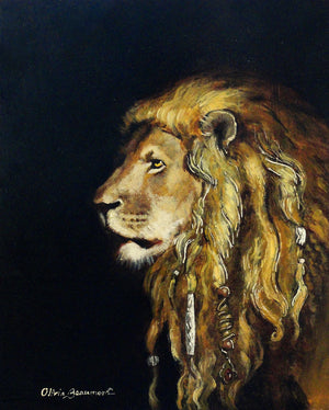 Sampson - lion print