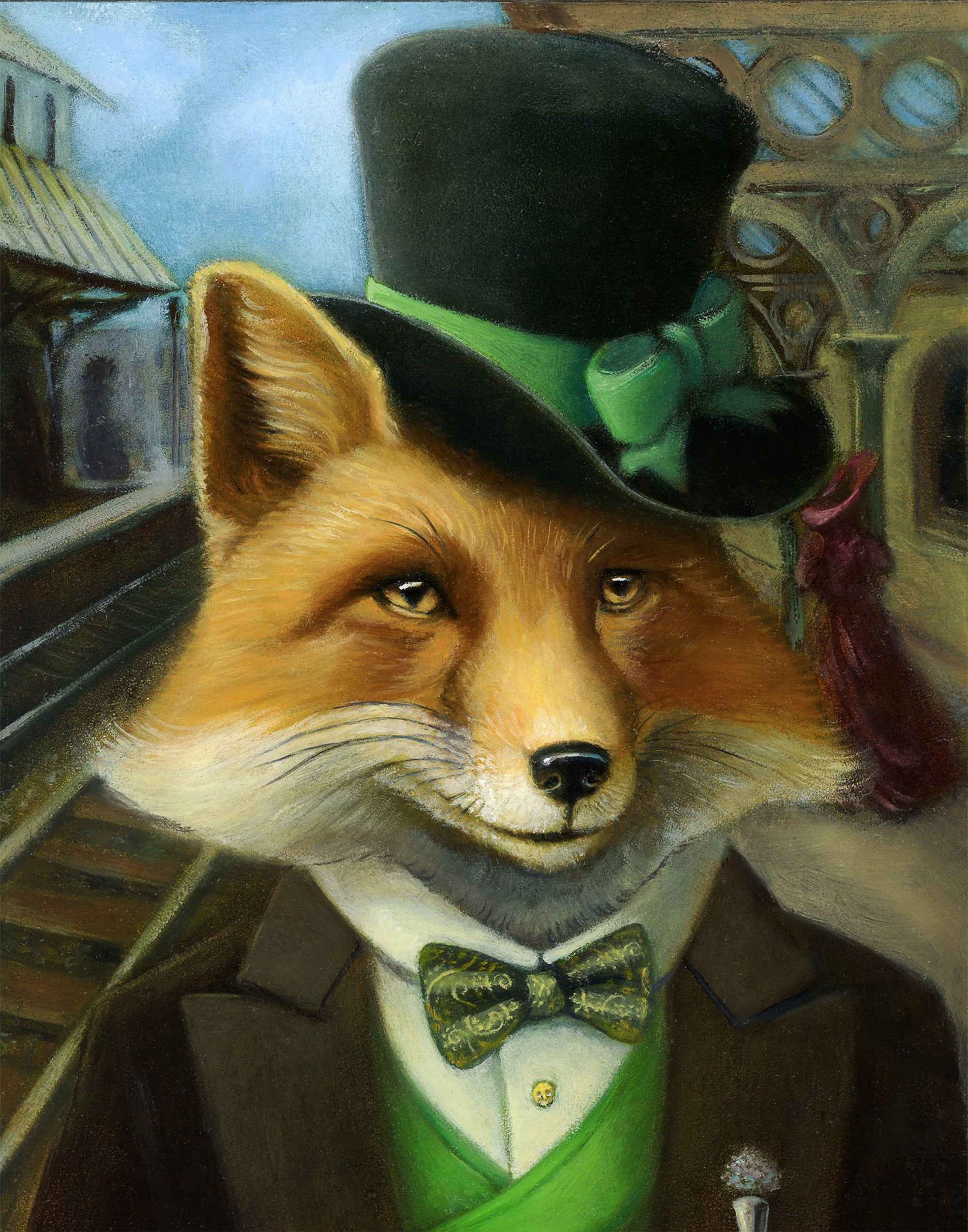 Wesley FaneBurroughs - fox prints