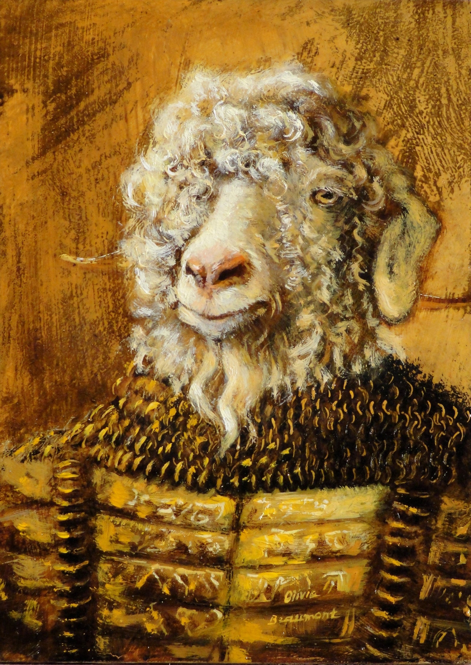 You Would Have Gouged Out Your Eye for Me - sheep prints