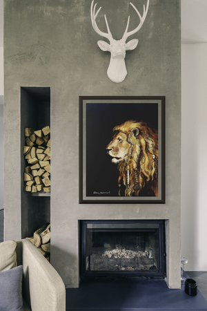 Sampson - lion print